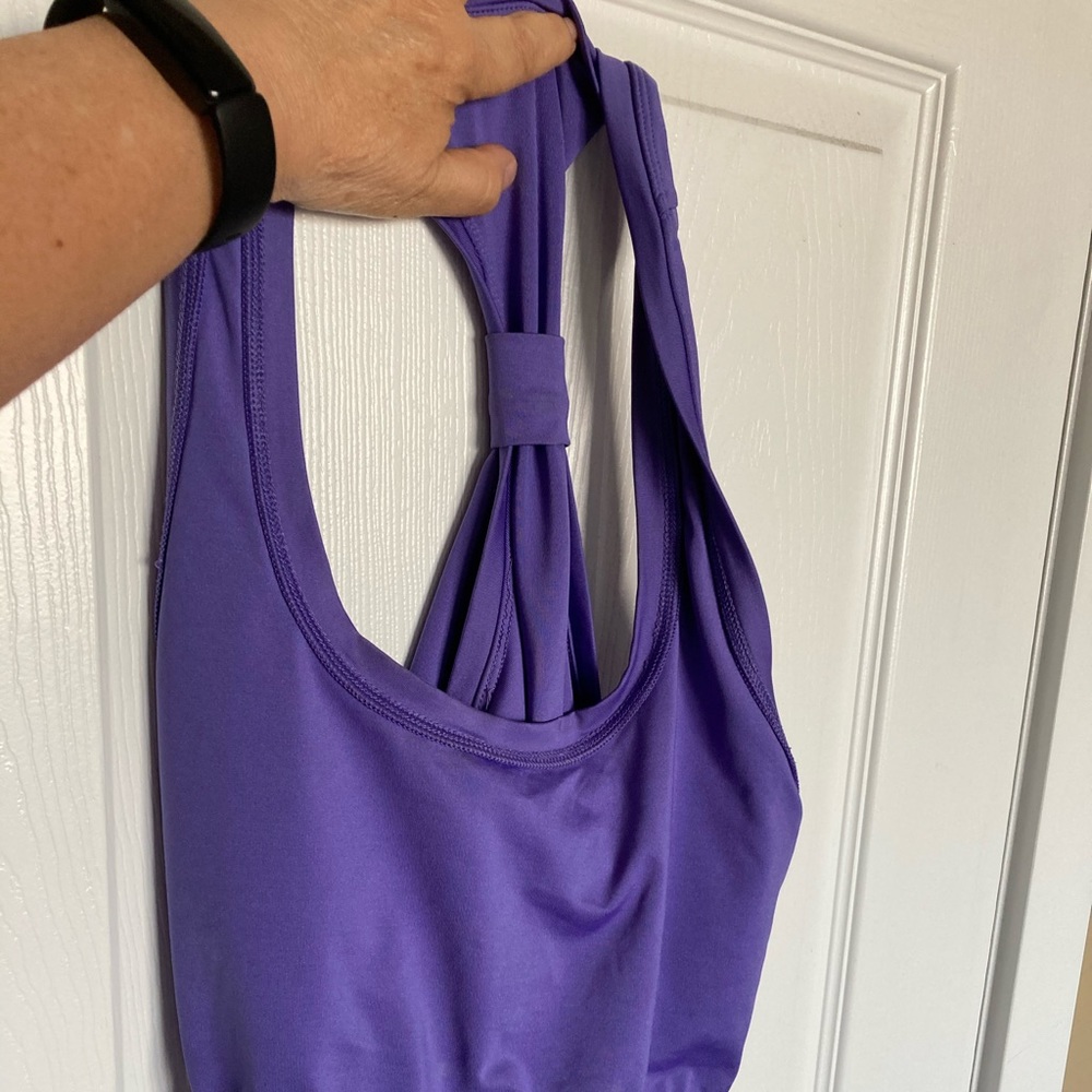 Joe Fresh Purple Racerback Tank Top - Picture 4 of 7